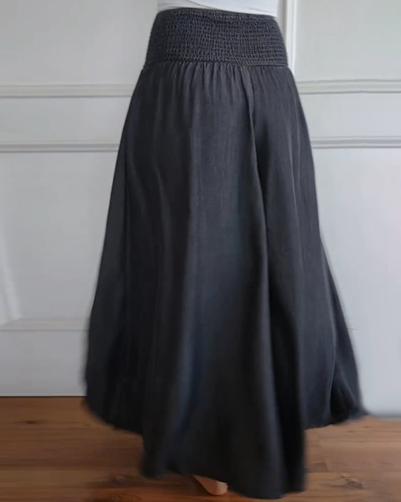 MIRA - Flattering Pants with Elastic Waist