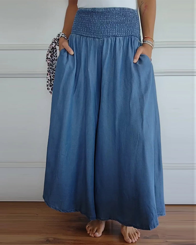 MIRA - Flattering Pants with Elastic Waist