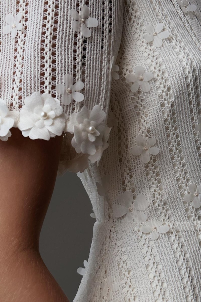 Mona | Hand-Made Knitted Midi Dress